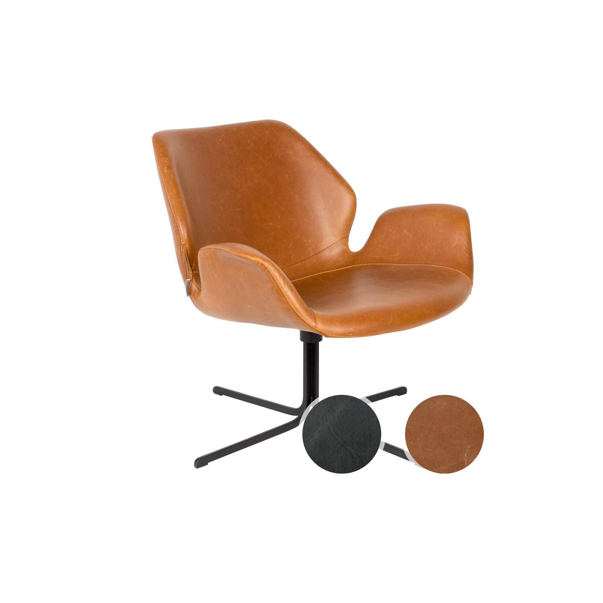 Zuiver Lounge Sessel Nikki – erhältlich in 2 Farben