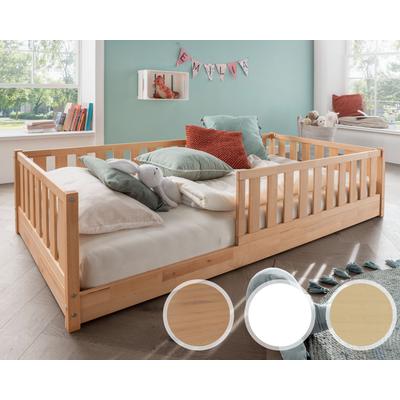 INFANSKIDS »Mira« Bodenbett mit Rausfallschutz INFANSKIDS »Mira« Bodenbett mit Rausfallschutz – erhältlich in verschiedenen Holzarten und in Image