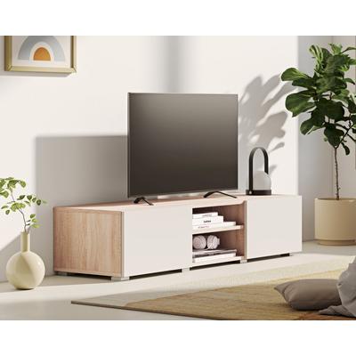 TemaHome »Podium« TV-Schrank 140 Eiche mit Beige Image