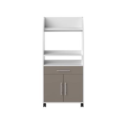 TemaHome »Jeanne« Küchenwagen Weiß mit Taupe Image