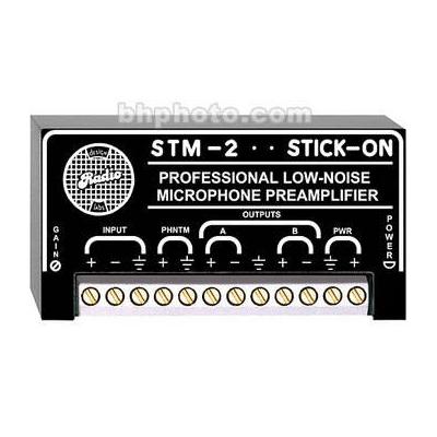 RDL STM-2 Adjustable-Gain Microphone Preamplifier STM-2