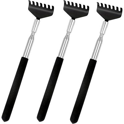 TEMU Set Of 3 Back Scratchers - Stable & Extendable With A Wide Scratching Surface For Effective Of Itching - Massager & Back Scratcher Image