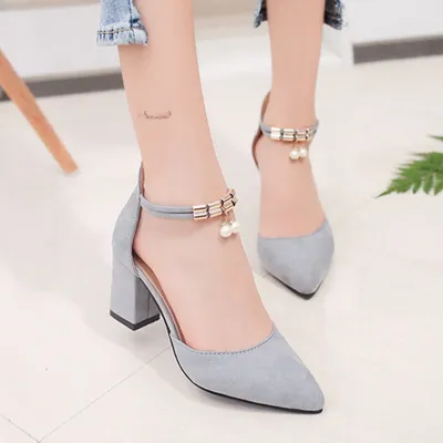 HOT Dress Shoes High Heels Boat Shoes Wedding Shoes Tenis Feminino Summer Women Shoes Pointed Toe