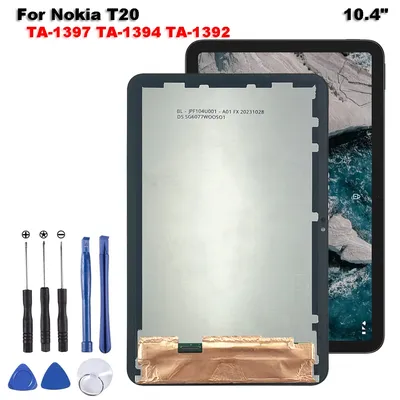Ori 10.4" For Nokia T20 LCD Display Touch Screen Digitizer Assembly Replacement Parts For Nokia T20 TA-1397 TA-1394 TA-1392 LCD