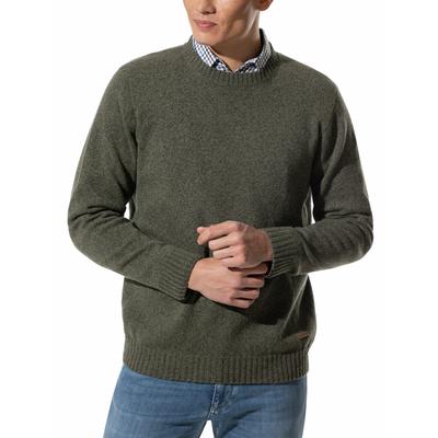 Walbusch Herren Lammwoll-Pullover Nahtlos Gruen Image