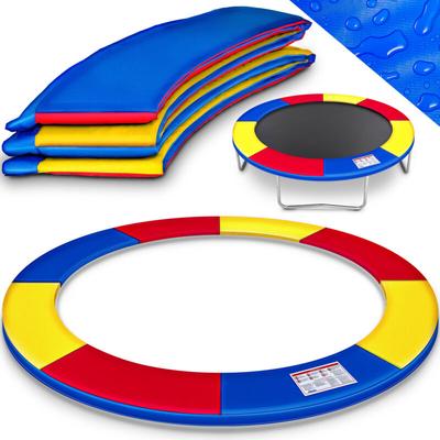 Kiduku - Trampolin Randabdeckung Bunt Ø366 cm Federabdeckung reißfest Randschutz Image