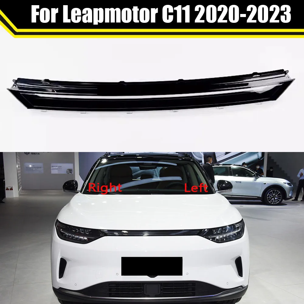 Auto Tag Lampe Licht Fall für Leap motor C11 2013-2017 Auto Front Tageslicht Linse Abdeckung Lampen schirm Lampen abdeckung Kappen Daylamp Shell