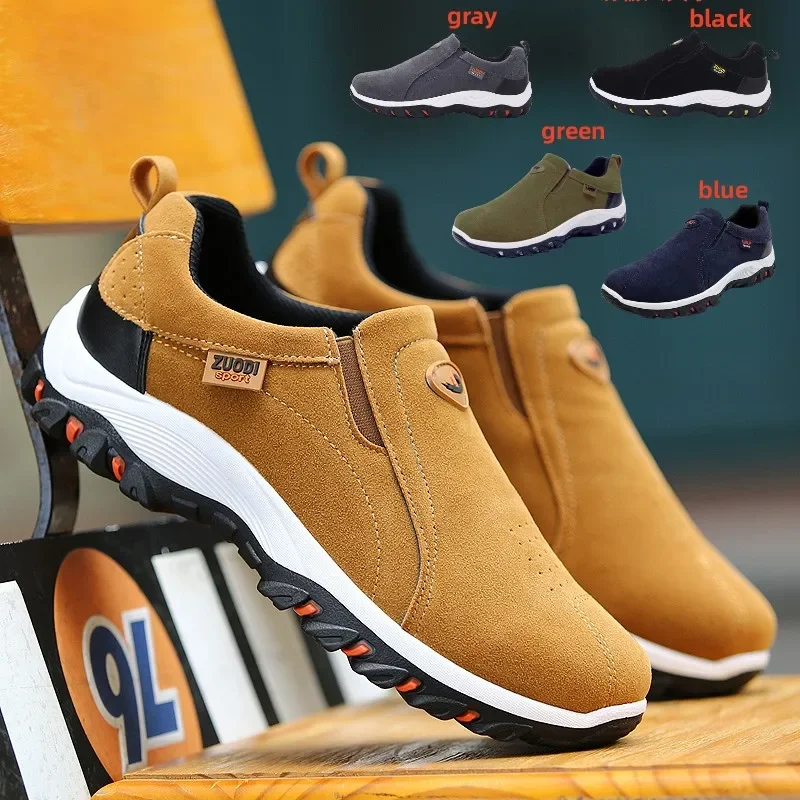 2024 neue Freizeit schuhe Männer Turnschuhe Outdoor Wanderschuhe Slipper Männer bequeme Schuhe männliche Schuhe Licht plus Größe 49
