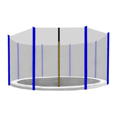 Aga24 - Aga-Schutznetz 305 cm für 8 Stangen Schwarzes Netz/ Blau Image