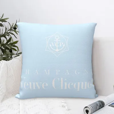 Champagner Logo Kissen bezug Kissen bezug Soft Back Kissen Zubehör für Wohnkultur Image