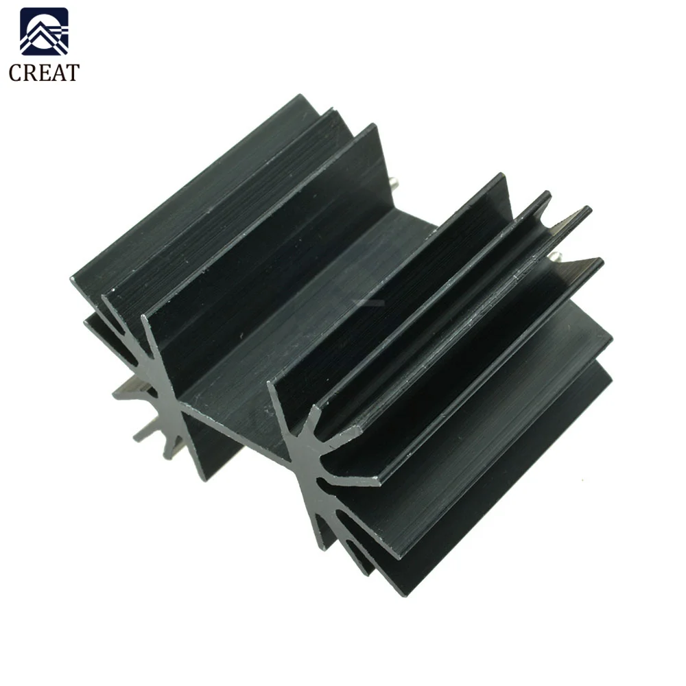 35 x 42 x 25,4 mm IC-Aluminium-Kühlkörper-Kühlrippe für Modul-Mosfet-Transistoren Image