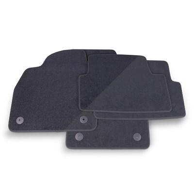 Thomatex Textil Fußmatten-Set Samtvelours VW Polo AW, schwarz Image