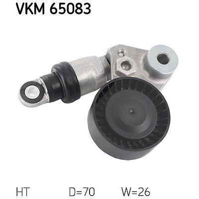 Skf Spannrolle, Keilrippenriemen [Hersteller-Nr. VKM65083] für Hyundai, Kia Image