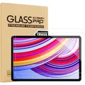 2 pezzi 9H vetro temperato per Xiaomi Redmi Pad Pro 12.1 ''Poco Pad 12.1'' trasparente protezione schermo antigraffio pellicola protettiva
