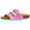 Pantolette LICO "Pantolette Bioline Kids", Gr. 29, rosa, Synthetik, Schuhe Pantolette Schlappen