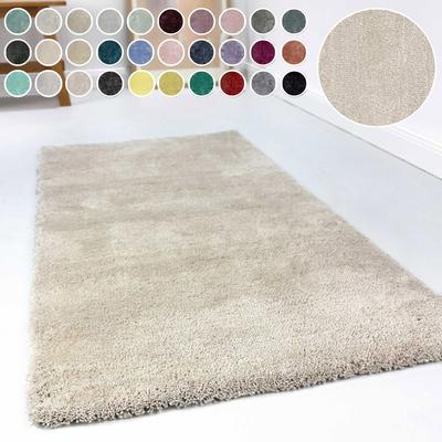 Hochflor-Teppich ESPRIT "Relaxx ESP-4150", beige, H:25mm Ø:200cm, Kunstfaser, Teppiche, Wohnzimmer, sehr große Farbauswahl, weicher dichter Hochflor Image