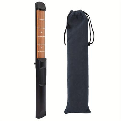 TEMU Portable 6-string Guitar Practice Tool For Hand Training And Chord Practice. Image