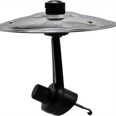 TEMU Car Cymbals Vent Mini Drum Crash Cymbals For Car Ventilation (silvery) Image
