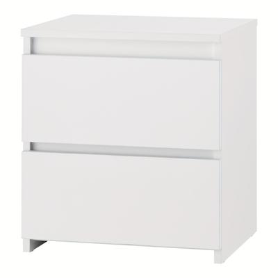 TEMU Clipop 2 Storage Drawers Nightstand Wood Top Bedside Tables Mini Dresser For Bedroom, Closet, Entryway, College Dorm Image