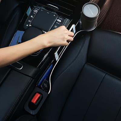 TEMU 1pc Car Cup Holder With Phone And Bill Slot - Space-saving Cups, Drinks, Tissues | , Keychain Slot, Suitable For Most Car Models, Car Organization | Accessory | Plastic Holder, Cup Holder For Car Image