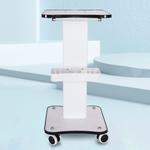 TEMU 3 Niveaux Durable Instrument de Beauté Plateau Chariot Roulant, Salon de Beauté Support Chariot Roulant Machine de Beauté Support Trolley avec Roue Instrument de Beauté Plateau de Rangement