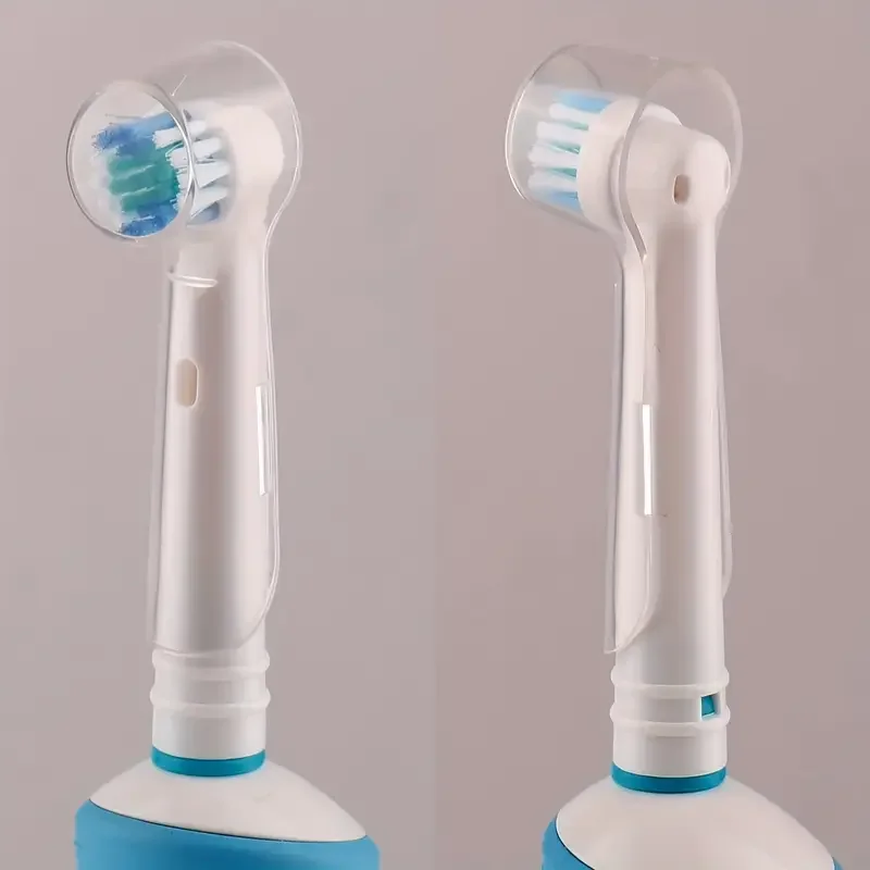 Zahnbürsten-Staubschutzkappen, kompatibel mit Braun Oral B, Ersatzbürstenköpfen, elektrischen Zahnbürstenkopf-Abdeckungsschutz Image