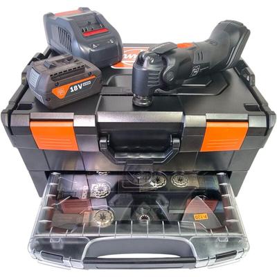 Fein Multimaster AMM 500 Plus AS Akku Multifunktionswerkzeug 18 V Starlock Plus Black Edition + 1x Image