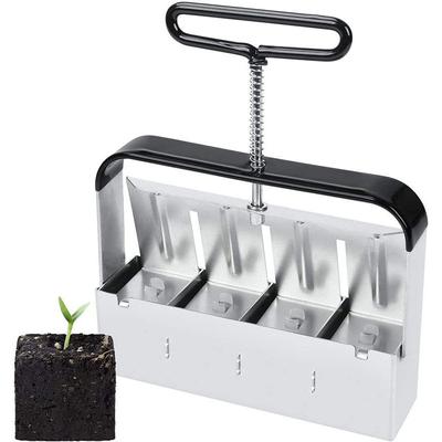 Manuelles Erdpresswerkzeug - Wurzelballenpresse Gartenwerkzeug - 5 cm - mit rutschfestem Griff, Image