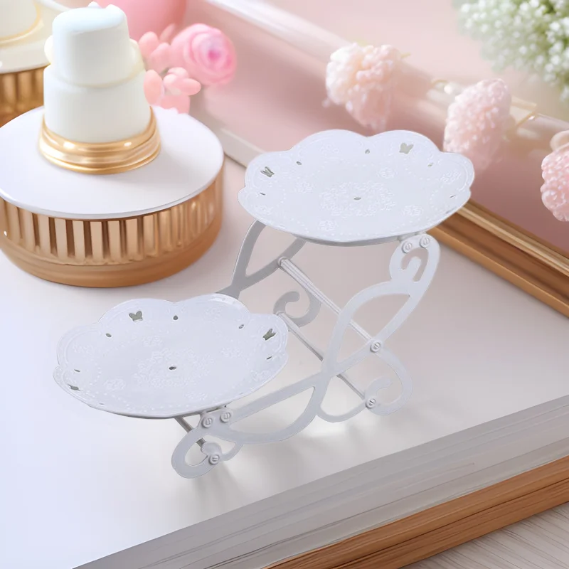 Kunststoff Fahrrad Kuchen Ständer Geburtstag Party Dekoration Kinder Tiered Perlen Cupcake Ständer Hochzeit Geburtstag Baby Shower Party Supplies Image