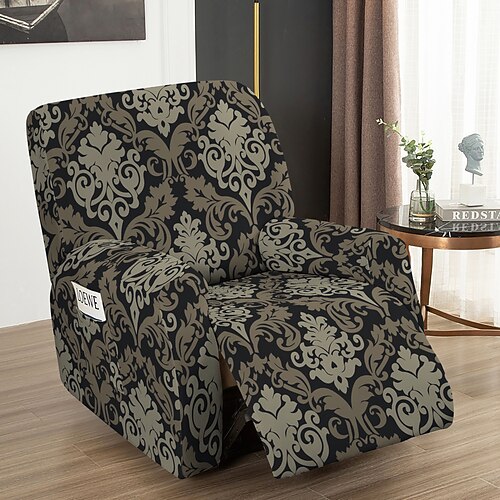 floraler Liegestuhlbezug Chaiselonguebezug geometrisch bedruckte Schonbezüge Image