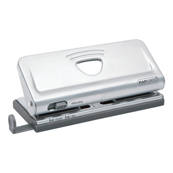RAPESCO Mehrfachlocher für Terminplaner 10 Blatt silber Image