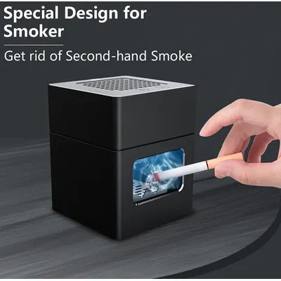 LONHOMON AP078 Ashtray Air Purifier Rechargeable Anti Second-hand Smoke Desktop Ashtray Remove Odor