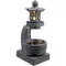 DIG370 31"Outdoor Zen Pagoda Water Fountain with LED Lights&Illuminated Stone Bowl–Tranquil Garden