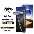 Pellicola idrogel per privacy 3 pezzi per OPPO Reno 13 12 11 10 9 8 Pro Plus 5 Lite 7 6 SE