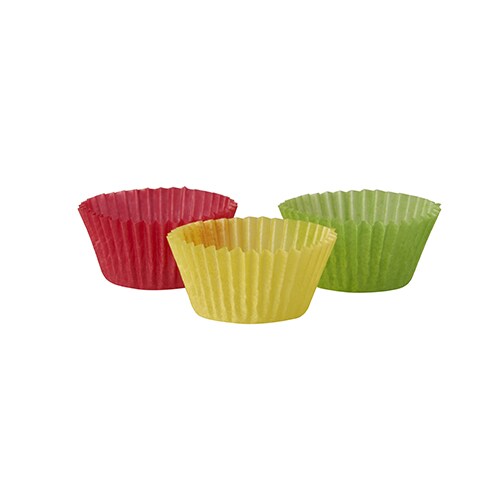 Papstar 300 Backförmchen Ø 2,4 cm · 1,6 cm farbig sortiert Image