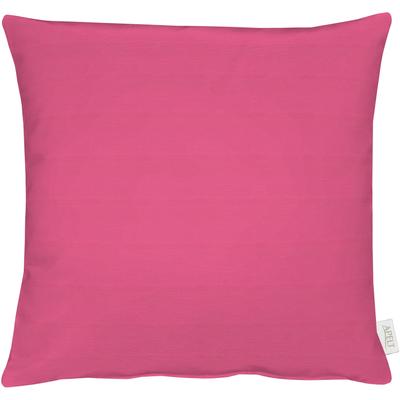 Dekokissen APELT "4362 Rips Uni" Gr. 2, pink (pink, unifarben), B:51cm L:51cm, Mischgewebe, Dekokissen_Sitzkissen_Kissenhüllen, Kissenhülle mit Füllung, 1 Stück Image