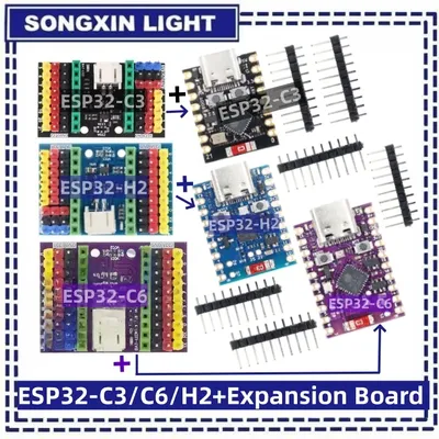 SAMIROB WiFi Bluetooth ESP32 C3 S3 H2 C6 SuperMini Board IoT Development Kit kompatibel mit Image