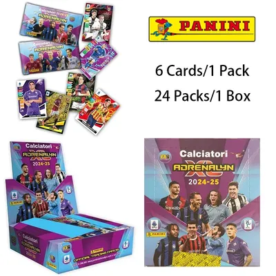 Panini Adrenalyn Xl 2024-25 Serie A Football Star Offizielle Sammelkarten Lautaro Dybala Pulisic Image