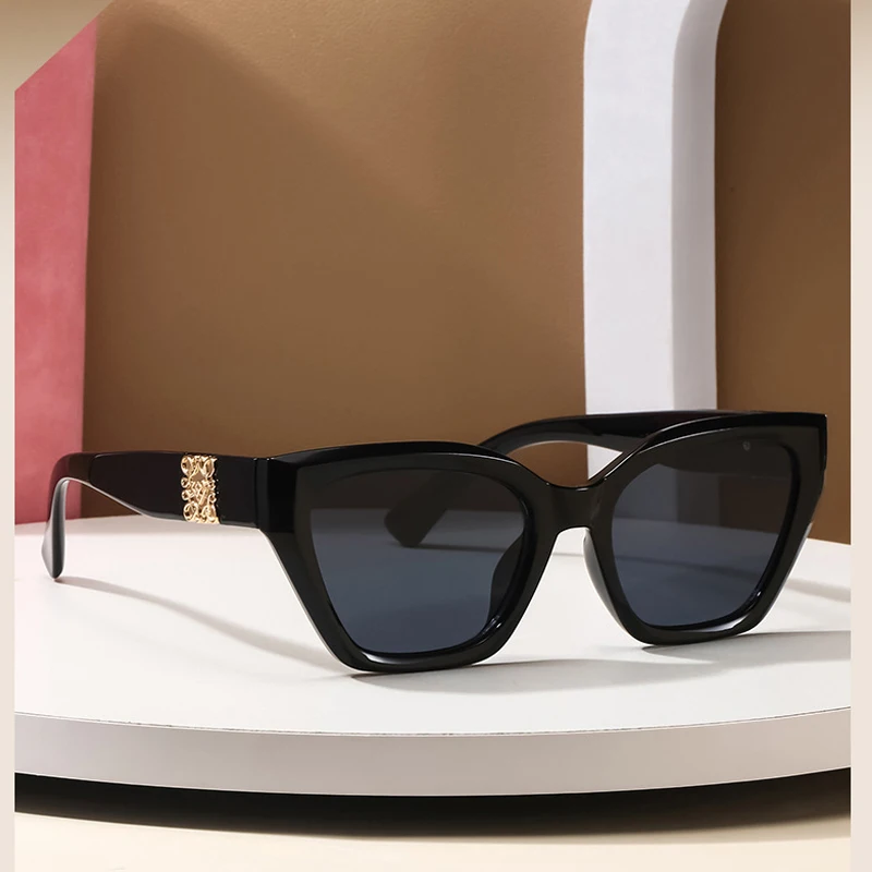 Neue Fashion Square Sonnenbrille Trendige leichte Luxus-Sonnenbrille für Herren High-End-UV-beständiger großer Rahmen 3191 Image
