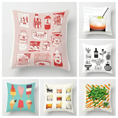 Modernes dekoratives Kissen für zu Hause Wohnzimmer Dekor Kissen bezug 45*45 40x40cm 60x60cm 45x45cm 50x50cm Sofa Essen 40*40 Image