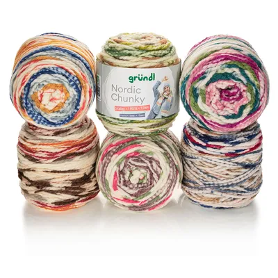 gründl Wolle Nordic Chunky Garn-Set Image