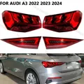 Feu arrière de voiture feu de signalisation pour Audi A3 berline 2022-2024 feu arrière LED feu arrière d'avertissement de frein 8Y 0945307 8 ans 0945308