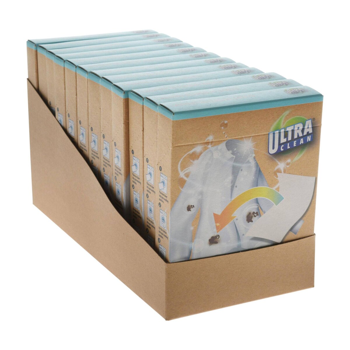 WellHome - 20er-Set Waschmittelblätter mit frischem Leinenduft, 11 x 9 cm Image