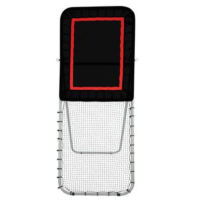 Folding Lacrosse Rebounder for Backyard, Volleyball Bounce Back Net, Pitchback Throwback Baseball Softball Training Screen