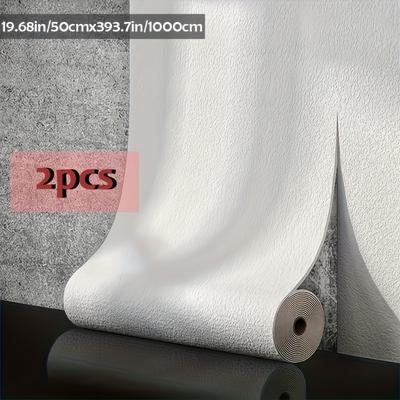 TEMU 2 Volume Thickened 3d Self-adhesive Wallpaper, Home Decoration Wall Stickers, Removable, And Cleaning, Suitable For Living Room, Kitchen, Bedroom, Student Apartment Image