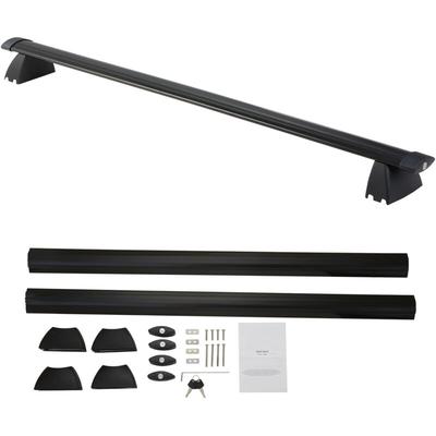 Mophorn - Dachgepäckträger-Querträger, kompatibel mit Jeep Grand Cherokee 2011–2021, geriffelte Image