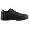 Sneaker TOMMY HILFIGER "TH BASKET CORE LITE LTH MIX", Herren, Gr. 41, schwarz, Leder, Lederimitat, sportlich, Schuhe, Freizeitschuh, Halbschuh, Schnürschuh mit Logoschriftzug