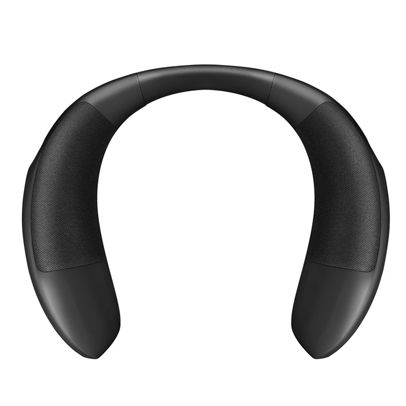 Drahtlose Bluetooth-Nackenbügel-Lautsprecher, tragbar, tragbar, mit Mikrofon, HiFi-Nackenbügel-Lautsprecher für draußen zu Hause-ABJU Image