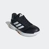 Hallenschuh ADIDAS PERFORMANCE "LIGRA 8 INDOOR", Gr. 46,5, schwarz-weiß (core schwarz, cloud weiß, cloud weiß), Textil, Synthetik, sportlich, Schuhe