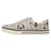Sneaker DOGO "Classic Schnürsneaker I Woof You Damen Sneaker", Damen, Gr. 38, Normalschaft, beige (natur), Lederimitat, Schuhe, Handgefertigt